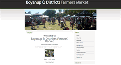 Desktop Screenshot of boyanupfarmersmarket.com